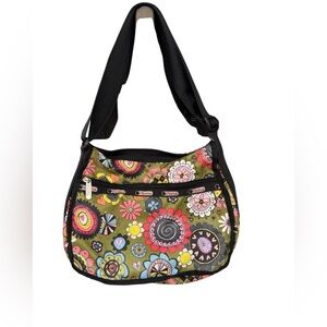 LeSportSAC Multicolor Floral Shoulder Bag